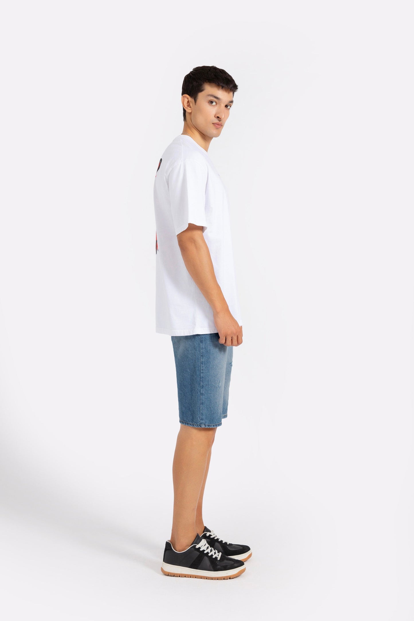 Loose Fit Bermuda Shorts