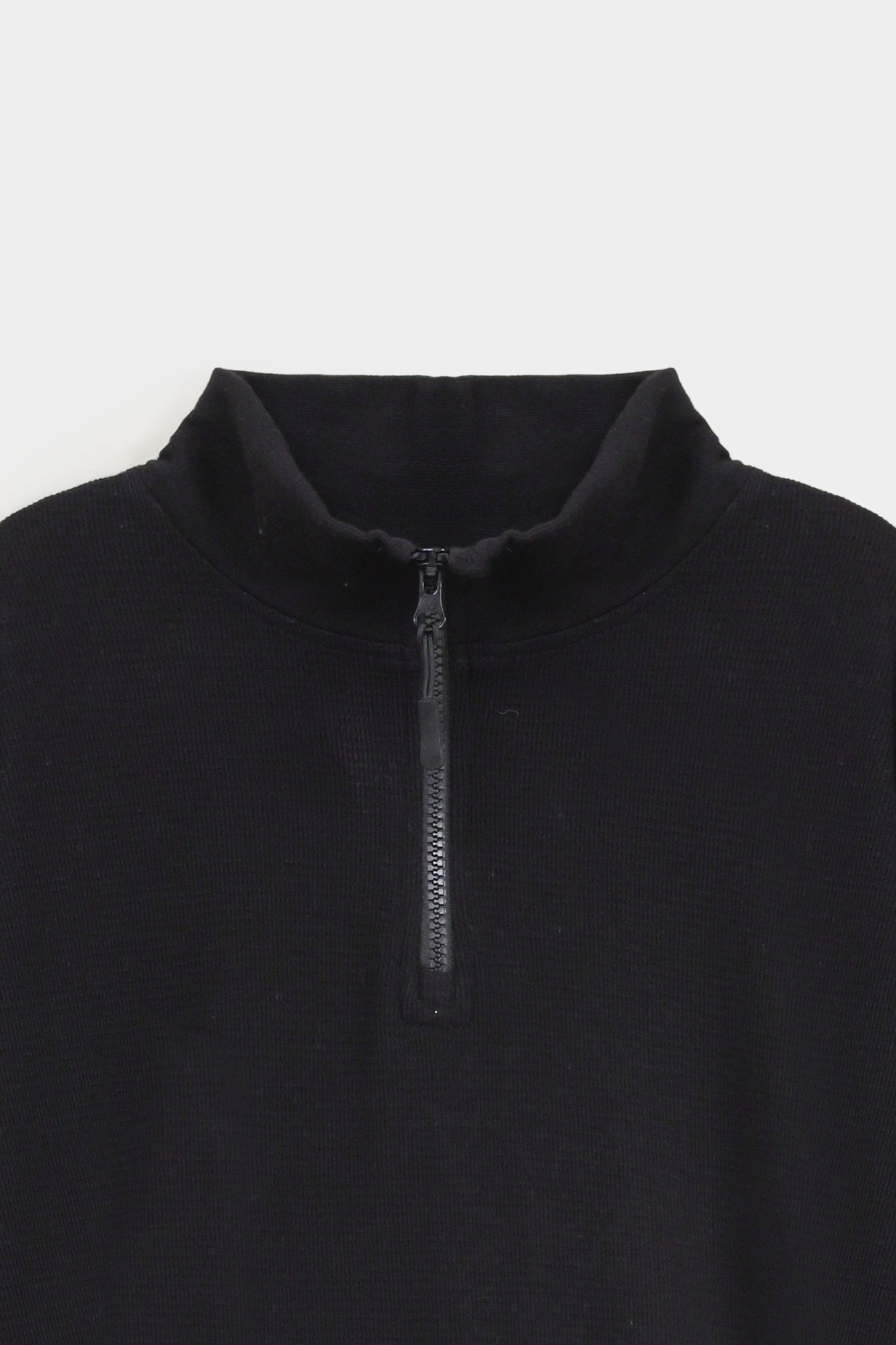 Mock Neck Quarter Zipper