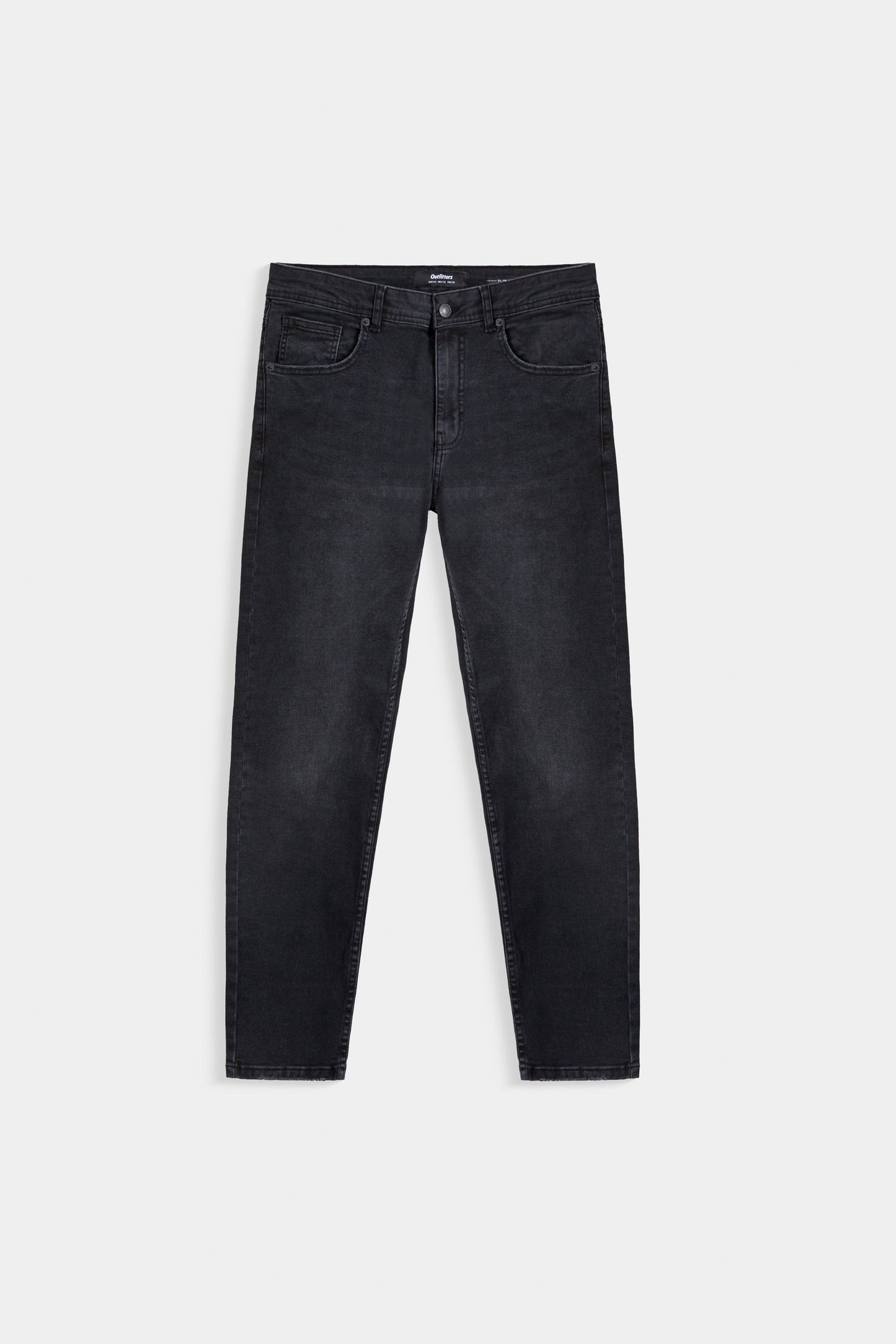 Faded Slim Cropped Jeans